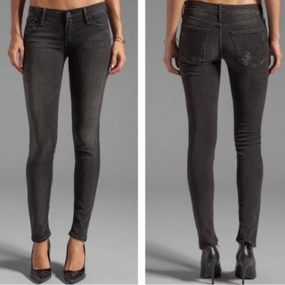 Mother The Looker in Destroyed Ride Jeans - Picture 1 of 8